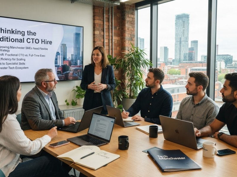 Why Growing Manchester SMEs Are Rethinking the Traditional CTO&nbsp;Hire